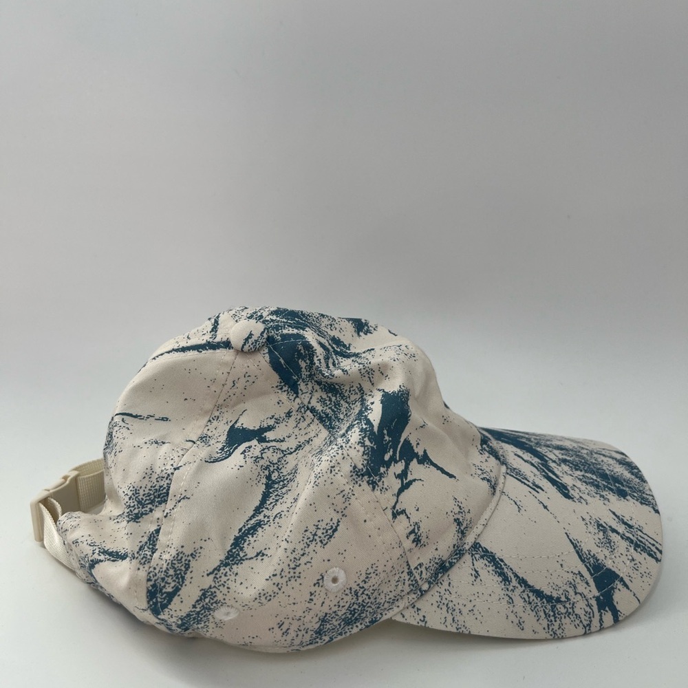 Cos Printed Baseball Cap In White - Picture 6 of 8